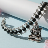 Silver Plated Karungali Bracelet