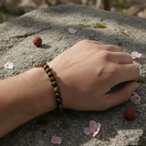 Tiger Eye Bracelet – Natural Gemstone Energy Beads for Strength & Protection