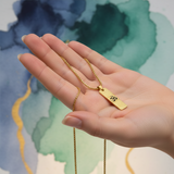 24K Gold Plated OM Necklace