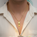 24K Gold Plated OM Necklace