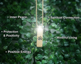 24K Gold Plated OM Necklace