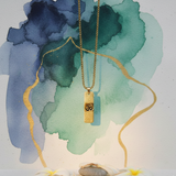 24K Gold Plated OM Necklace